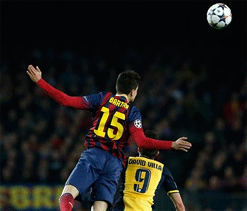 Marc Bartra adds to Barca`s defensive woes
