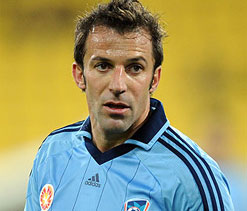 Del Piero helps Sydney FC into A-League playoffs