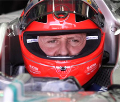 Schumacher showing `small signs of progress`:  Spokeswoman
