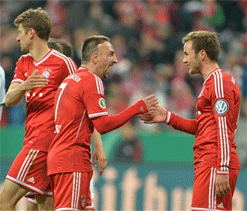Bayern set up Cup final clash with Dortmund