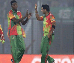 Al-Amin Hossain fined for ``abusive`` send-off to Warner in World T20 match