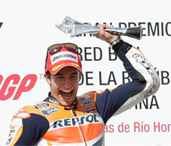 Marquez makes it three out of three in Argentina