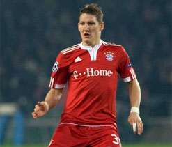 Bayern`s Bastian Schweinsteiger ruled out of Cup final v Dortmund