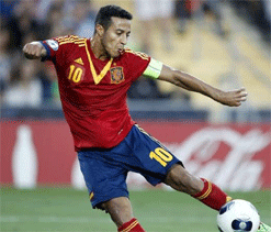 Spain`s Thiago out of World Cup with knee injury