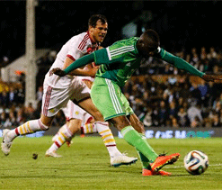 Nigeria force draw in controversial friendly