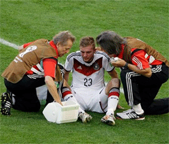 Concussed German midfielder Kramer `can`t remember World Cup final`