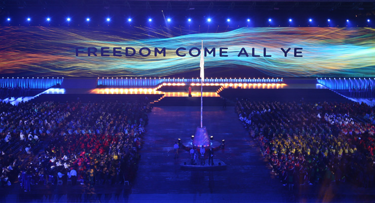 Indian flag shown upside down in CWG official song video