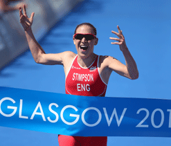 Jodie Stimpson wins women`s triathlon, bags first medal of Glasgow Games