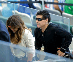 Brazil`s image shattered, says Maradona