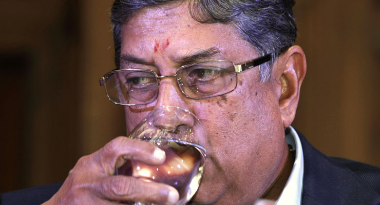 Probe commission member BB Mishra in Chennai to quiz N Sriniwasan