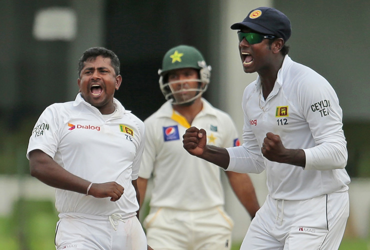 2nd Test, Day 2: Rangana Herath flummoxes Pakistan again with five-fer